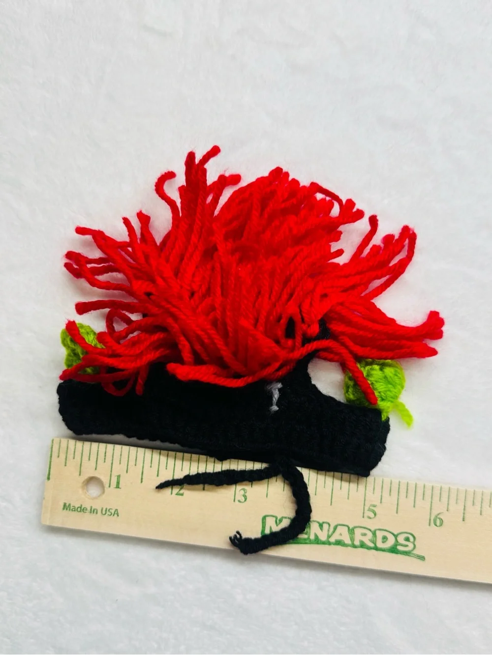 Frankenstein Monster Pet Costume Hat – Knit Yarn Wig